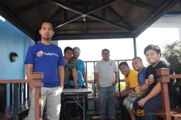 Mozilla Reps taking a break during the intensive 2-day planning session in Makati City.
