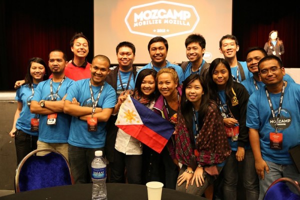 MozCamp Asia 2012 Team Philippines