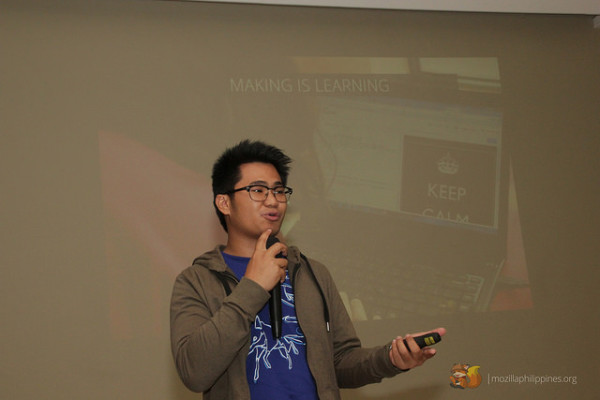 Ryan Ermita talking about the Webmaker project