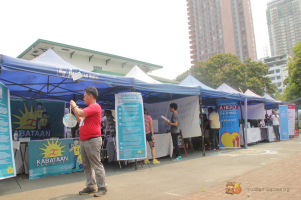 Town Fiesta feeling during the celebration of Social Media Day 2015 in Manila.