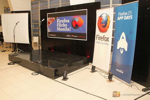 Firefox Flicks in Manila Launched