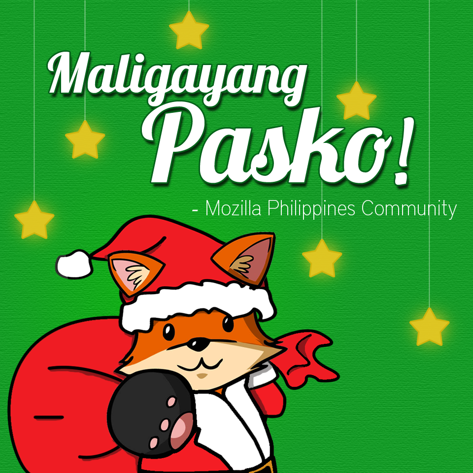 Merry Christmas from the Mozilla Philippines Community!