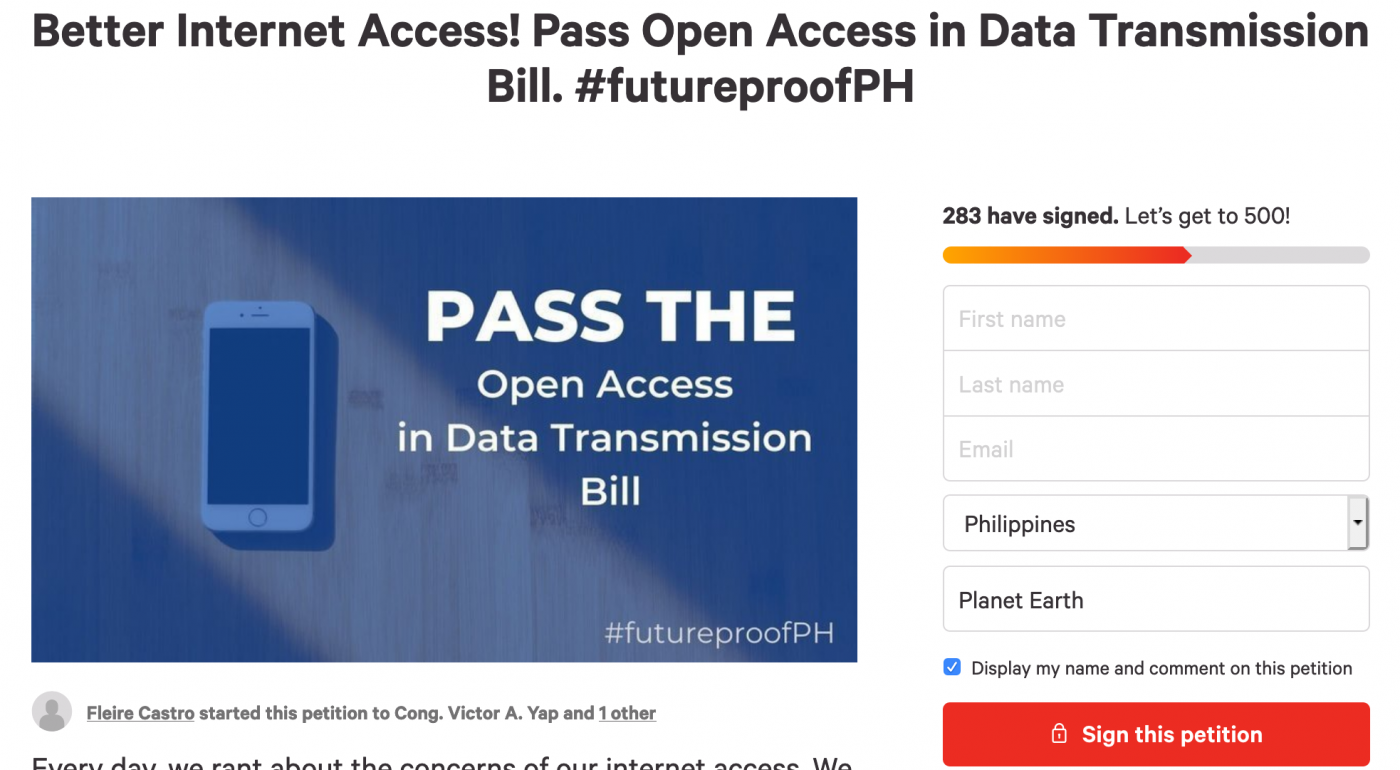 MozillaPH Supports Call to Pass the Open Access in Data ...