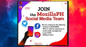 WANTED: MozillaPH Social Media Team Members