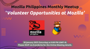 MozillaPH Online Meetup [JAN 2023]
